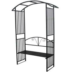 Wohnen Vintage Möbel*Rosenbogen mit Bank im Vintage Look - Barossio