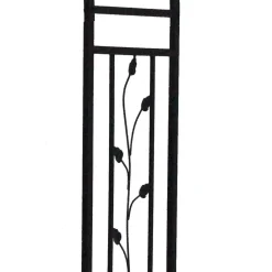 Wohnen Vintage Möbel*Rosenbogen mit Tor in Schwarz - Trado