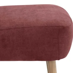 Wohnen Roter Polstersessel im Retrostil - Jitalca