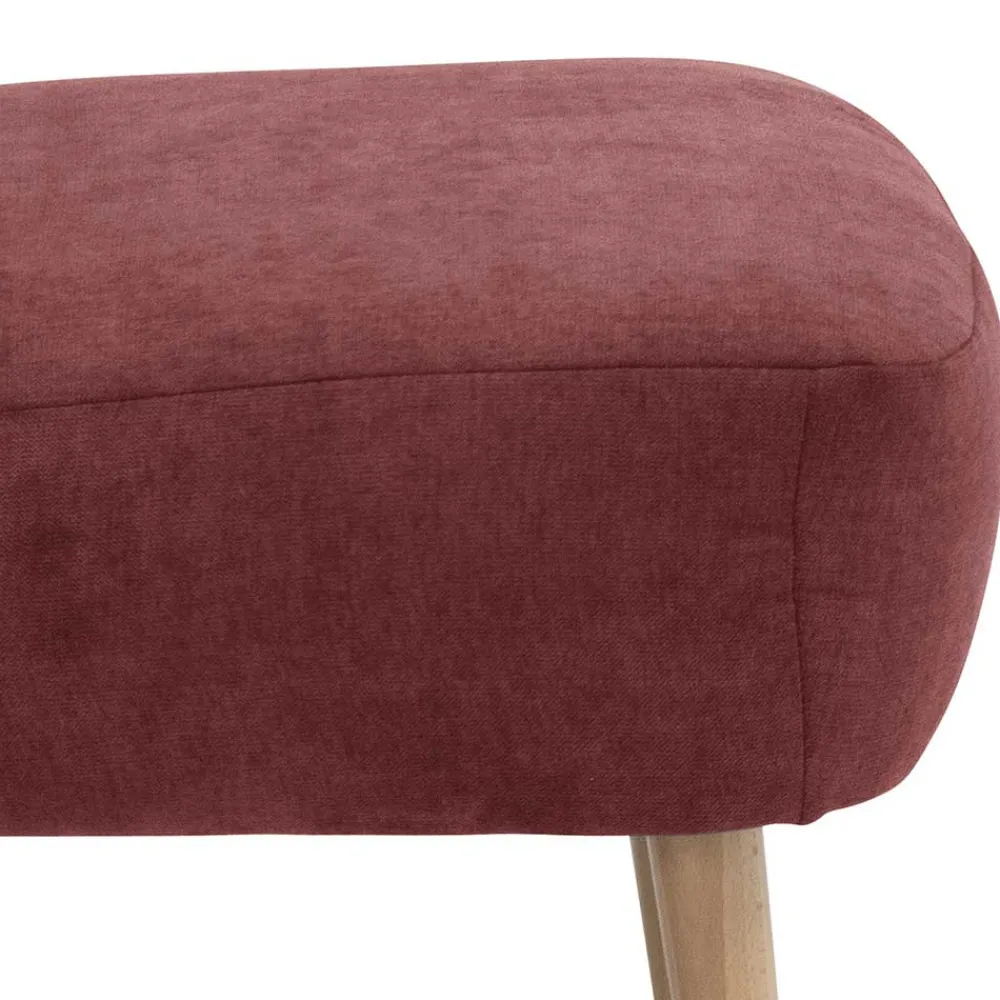 Wohnen Roter Polstersessel im Retrostil - Jitalca