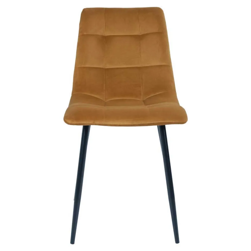 Wohnen Räuchereiche Tisch & 6 Stühle - Alouis (siebenteilig)