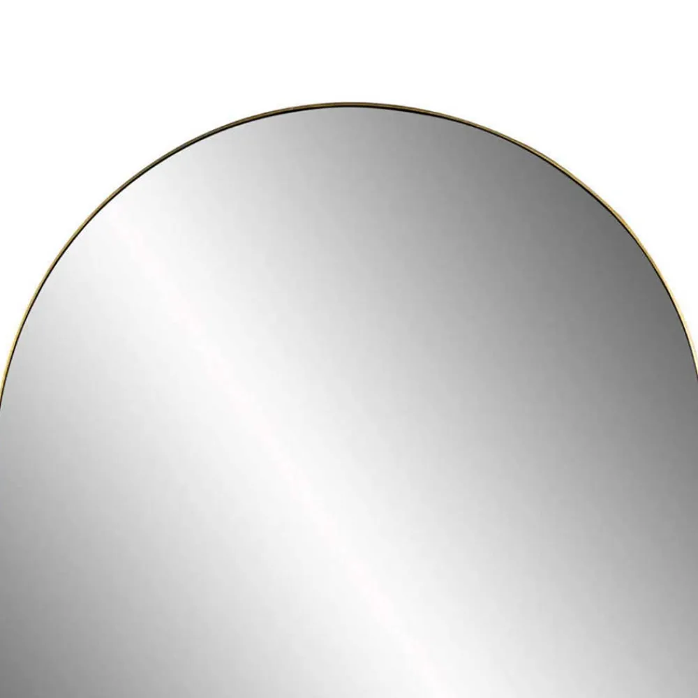 Wohnen Rundbogen-Spiegel mit Marmor Ablage - Nostalc