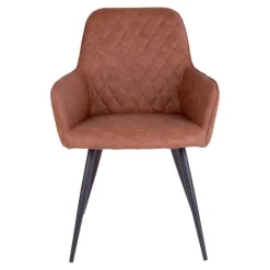 Wohnen Küchen-Essgruppen|Esszimmer Komplett*Runde Design Tischgruppe in Braun - Annescu (siebenteilig)