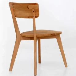 Wohnen Küchen-Essgruppen|Esszimmer Komplett*Runde Essgruppe aus Massivholz - Priemwa (fünfteilig)