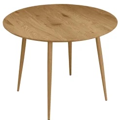 Wohnen Runde Essgruppe mit Schalenstühlen - Fabiola (fünfteilig)