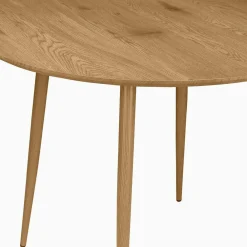 Wohnen Runde Essgruppe mit Schalenstühlen - Fabiola (fünfteilig)