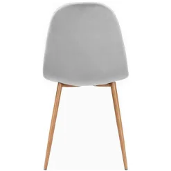 Wohnen Runde Essgruppe mit Schalenstühlen - Fabiola (fünfteilig)