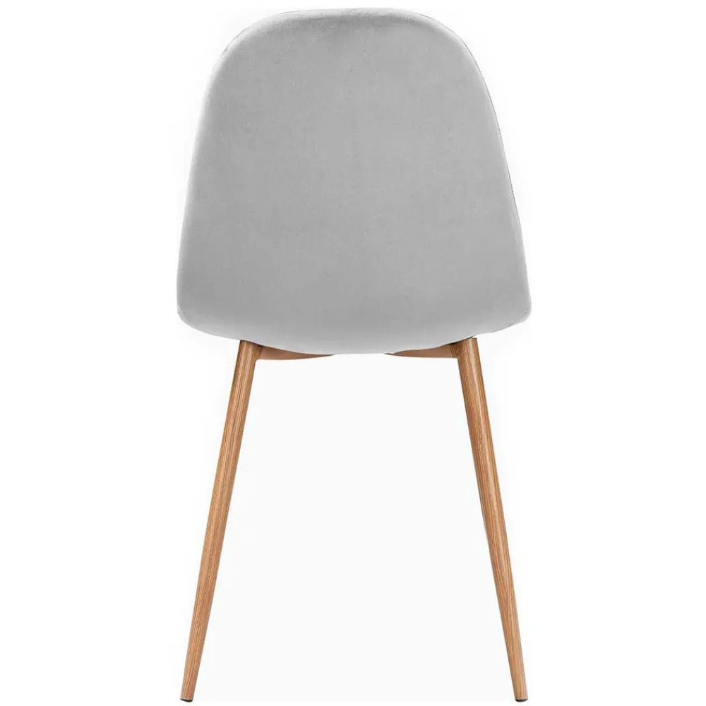 Wohnen Runde Essgruppe mit Schalenstühlen - Fabiola (fünfteilig)