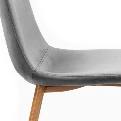 Wohnen Runde Essgruppe mit Schalenstühlen - Fabiola (fünfteilig)