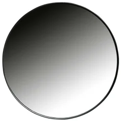 Wohnen Runde Hängespiegel in Schwarz - Zyamonicus (2er Set)