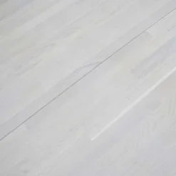 Wohnen Runder Ausziehtisch in Eiche Bianco - Guern