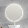 Wohnen Runder Badezimmerspiegel mit Beleuchtung LED - Valva