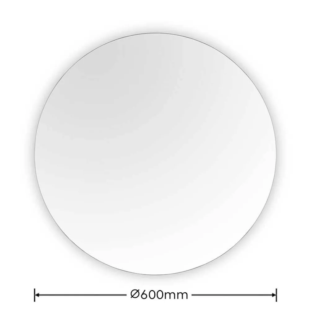 Wohnen Runder Badezimmerspiegel mit Beleuchtung LED - Valva