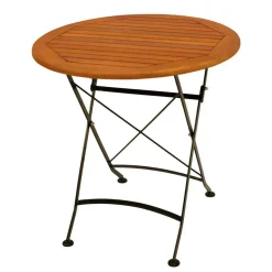 Wohnen Sitzgruppe|Balkonmöbel*Runder Balkonklapptisch & 2 Klappstühle - Jemzon (dreiteilig)