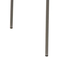 Wohnen Weiße Möbel|Tische*Runder Beistelltisch in Braun & Weiß & Grau - Parcelov