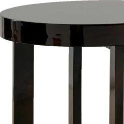 Wohnen Runder Beistelltisch in Dunkelbraun - Koprana