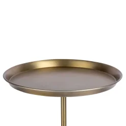 Wohnen Runder Beistelltisch in Gold - Manarola