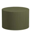 Wohnen Runder Beistelltisch in Oliv Grün - Rhodos
