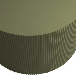 Wohnen Runder Beistelltisch in Oliv Grün - Rhodos