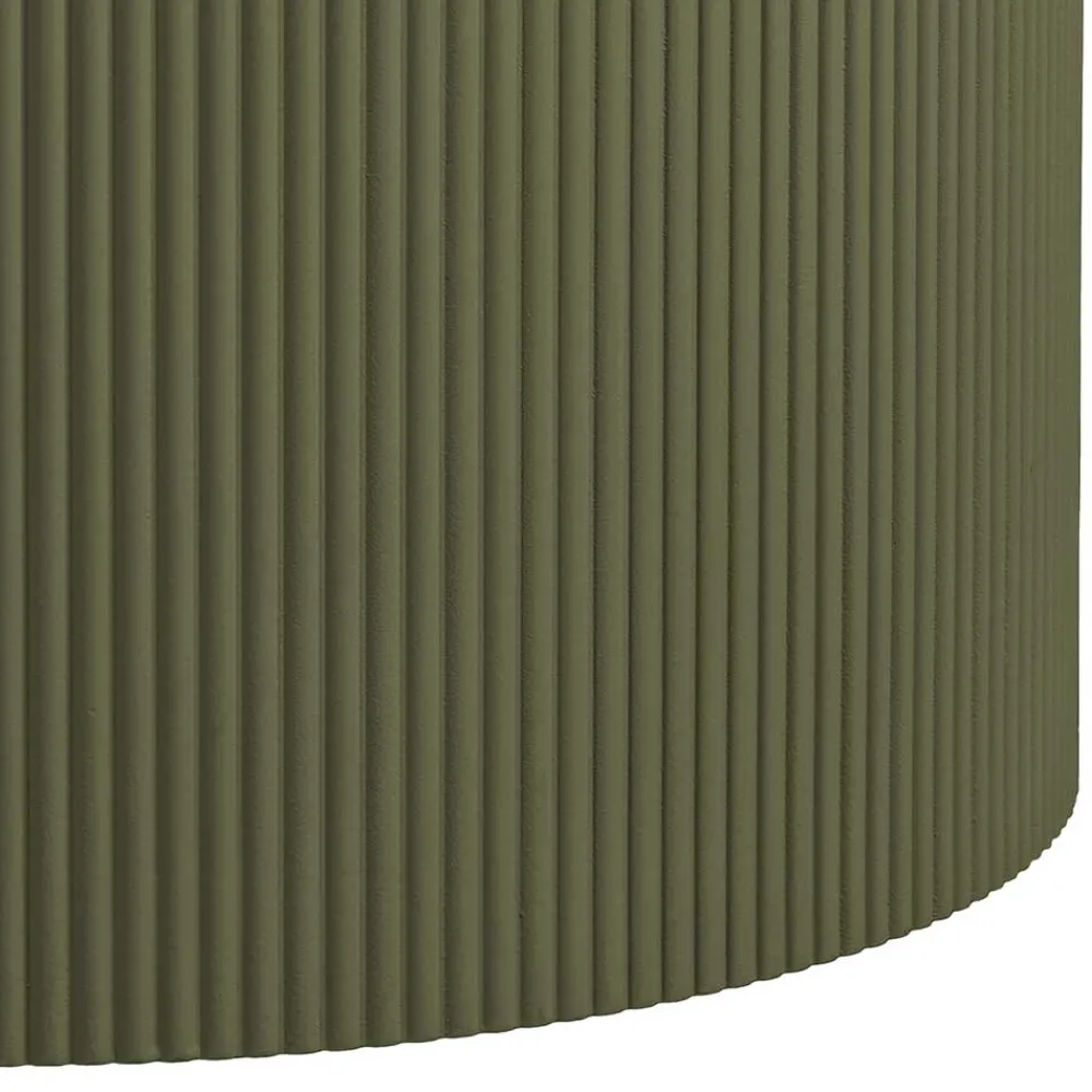 Wohnen Runder Beistelltisch in Oliv Grün - Rhodos