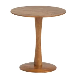 Wohnen Runder Beistelltisch mit Säulengestell - Odrato