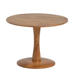 Wohnen Runder Beistelltisch mit Säulengestell - Odrato