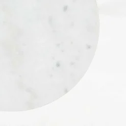 Wohnen Runder Beistelltisch mit Marmor Steinplatte - Vinda