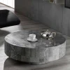 Wohnen Runder Couchtisch Dezi aus Stein