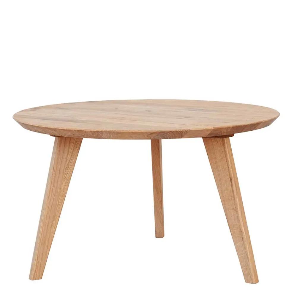 Wohnen Skandinavische Möbel|Couchtisch*Runder Couchtisch mit Schweizer Kante - Conturay