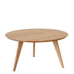 Wohnen Skandinavische Möbel|Couchtisch*Runder Couchtisch mit Schweizer Kante - Conturay