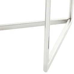 Wohnen Runder Design Beistelltisch mit Glasplatte Schwarz - Steven