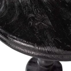 Wohnen Runder Design-Bartisch in Schwarz - Imonasa