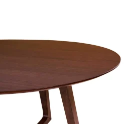 Wohnen Küchen-Essgruppen|Esszimmer Komplett*Runder Esstisch & 4 Stühle - Annescu II (fünfteilig)