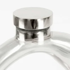 Wohnen Runder Glas Beistelltisch mit Vogel Design Fuß - Lanaga