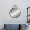 Wohnen Runder Hängespiegel mit 60 cm Durchmesser - Dresconio
