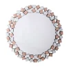 Wohnen Spiegel|Flurspiegel*Runder Mosaik Spiegel in Rosegold - Promenada