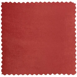 Wohnen Retro Möbel|Hocker*Runder Samt Sitzhocker in Rot - Loritana