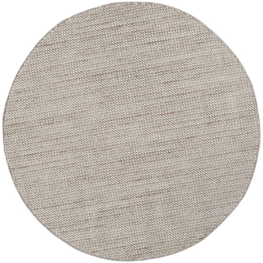 Wohnen Teppiche*Runder Skandi Design Teppich in Sisal Optik - Lephanta