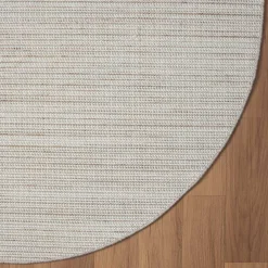 Wohnen Teppiche*Runder Skandi Design Teppich in Sisal Optik - Lephanta