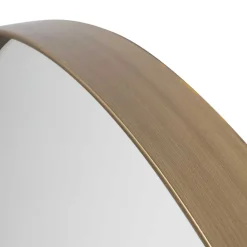 Wohnen Spiegel|Flurspiegel*Runder Spiegel aus Metall in Gold - Megida