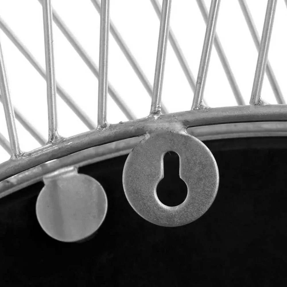 Wohnen Runder Spiegel mit Drahtrahmen - Gazona