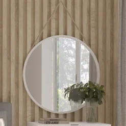 Wohnen Runder Spiegel mit Metallrahmen - Udessa