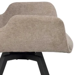 Wohnen Runder Tisch & Armlehnstühle - Halkan (fünfteilig)