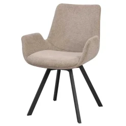 Wohnen Runder Tisch & Armlehnstühle - Halkan (fünfteilig)