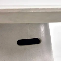 Wohnen Runder Tisch aus Zement in Grau - Onan