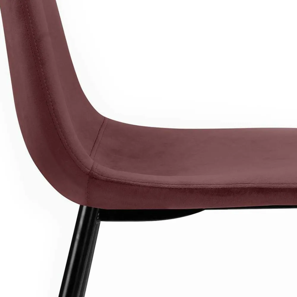 Wohnen Küchen-Essgruppen|Esszimmer Komplett*Runder Tisch mit Schalenstühlen - Sunya (fünfteilig)