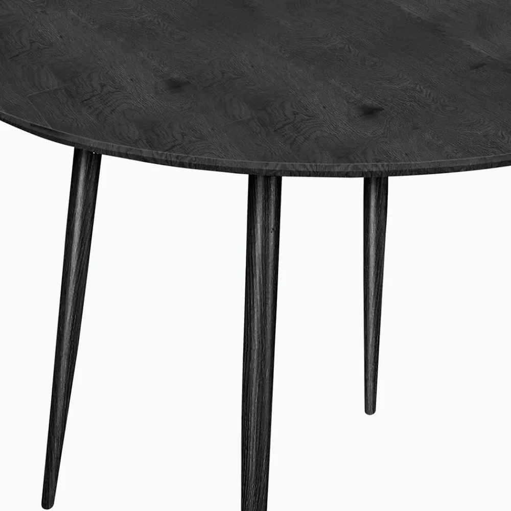 Wohnen Küchen-Essgruppen|Esszimmer Komplett*Runder Tisch mit Schalenstühlen - Sunya (fünfteilig)