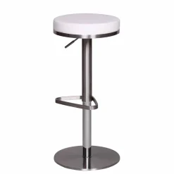 Wohnen Runder Tresenhocker Janetta mit Höhenverstellung