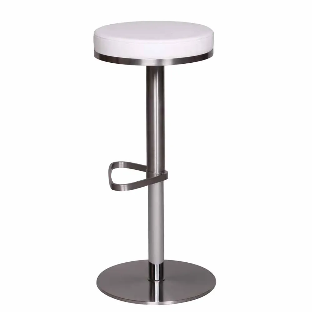 Wohnen Runder Tresenhocker Janetta mit Höhenverstellung