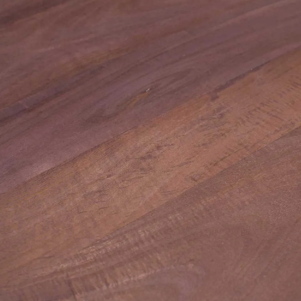 Wohnen Vintage Möbel*Runder Vintage Holztisch mit Säulenfuß - Estetica